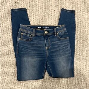 INC International Concepts Blue Skinny Jeans with Stretch